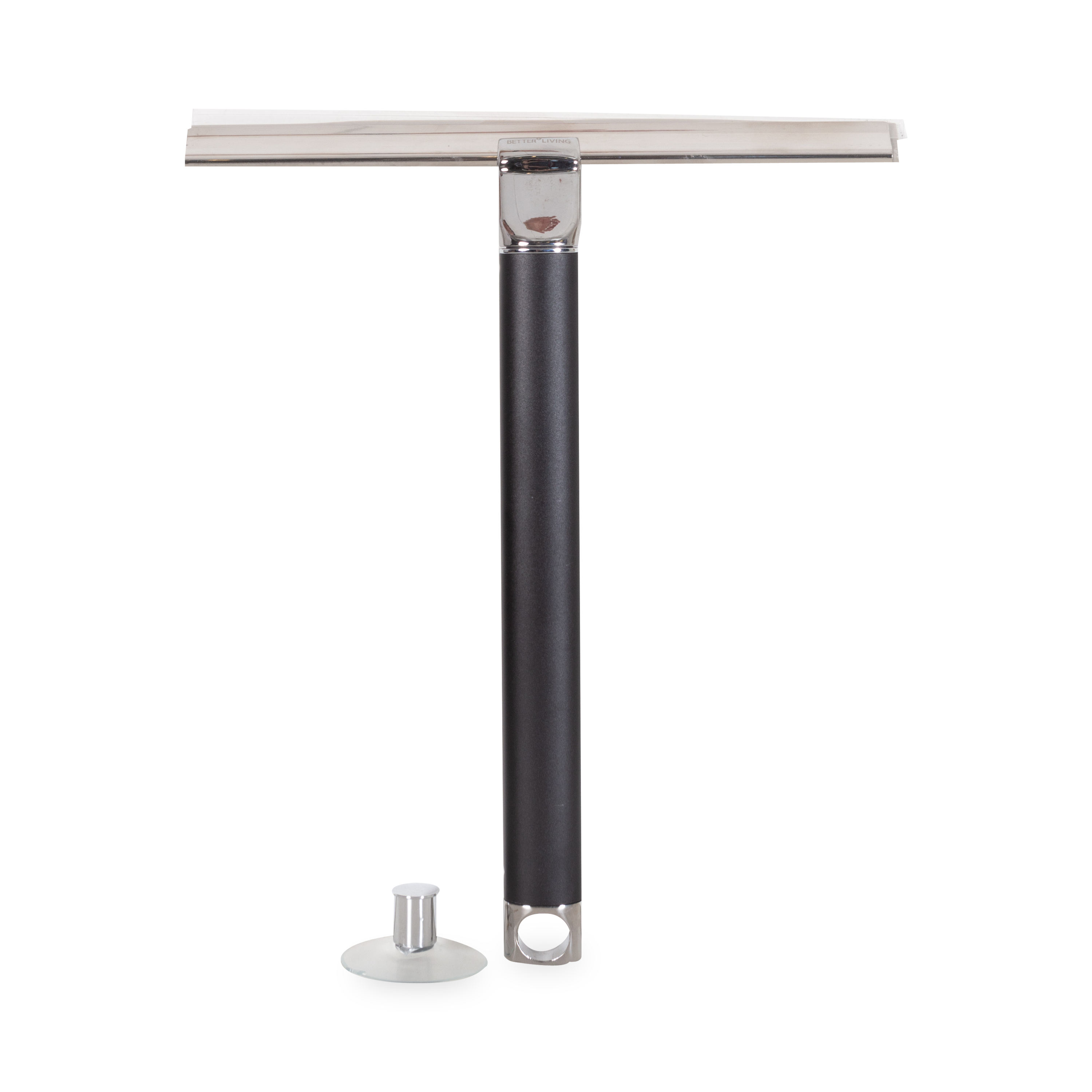 Extendable Window Squeegee with Stainless Steel Handle - Adjustable Length for High-Reach Cleaning - Perfect for Home, Car, and Shower Glass Cleaning