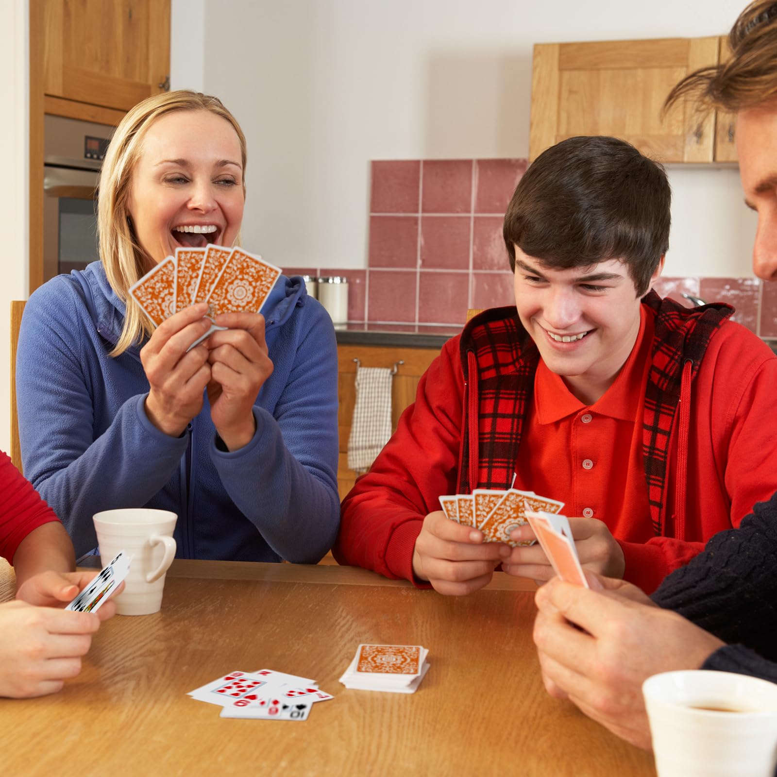12 Pack Playing Cards Bulk - Jumbo Index Large Print Poker Cards for Adults & Seniors, Colorful Deck of Cards with Gift Box - Perfect for Parties, Family Game Nights, Poker Nights & Card Game Activities