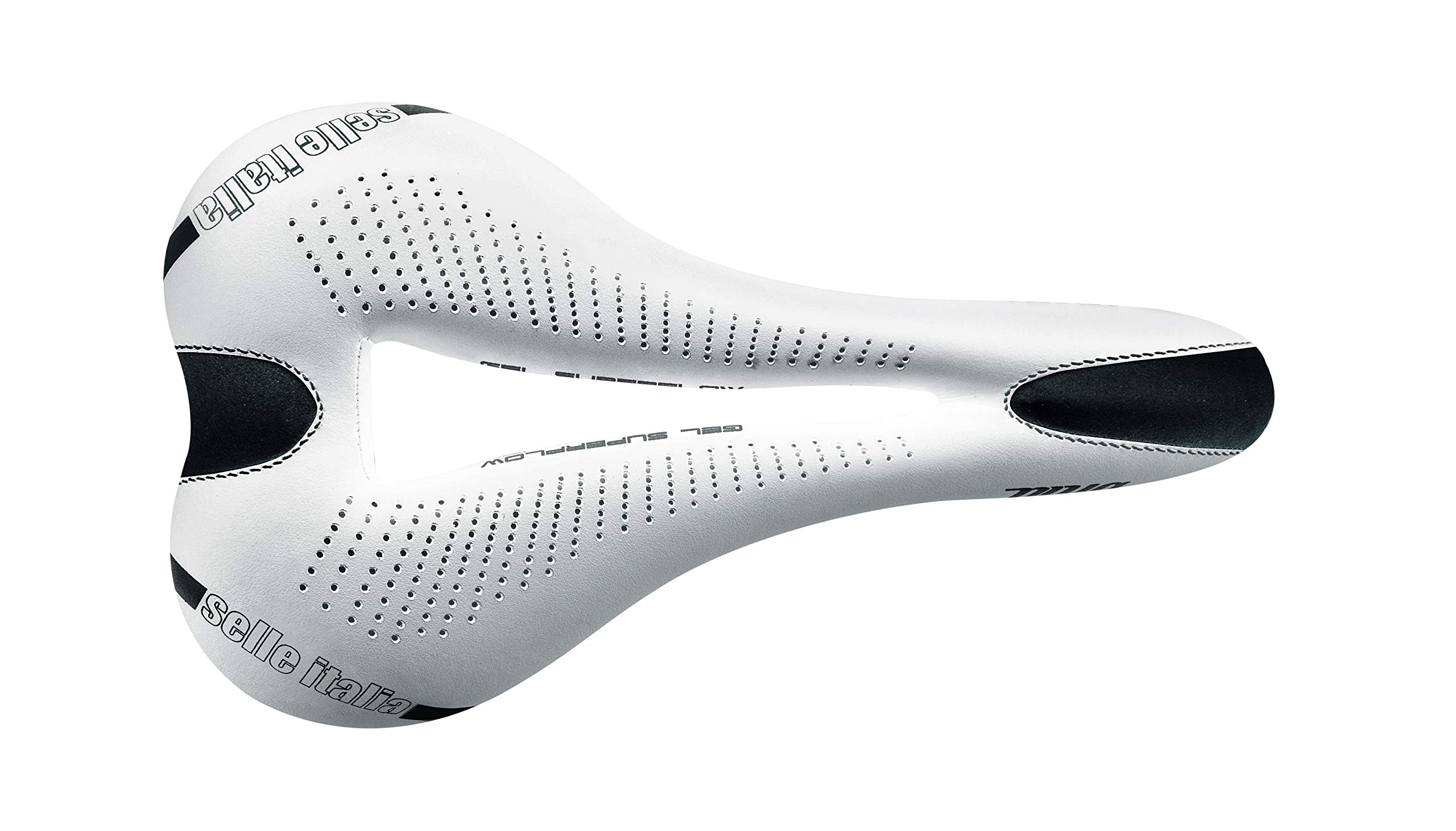 Selle Italia Diva Gel Superflow Saddle - Women's Bike Seat with Gel Padding for Comfort & Performance | Ideal for Road Cycling, Commuting & Long-Distance Rides