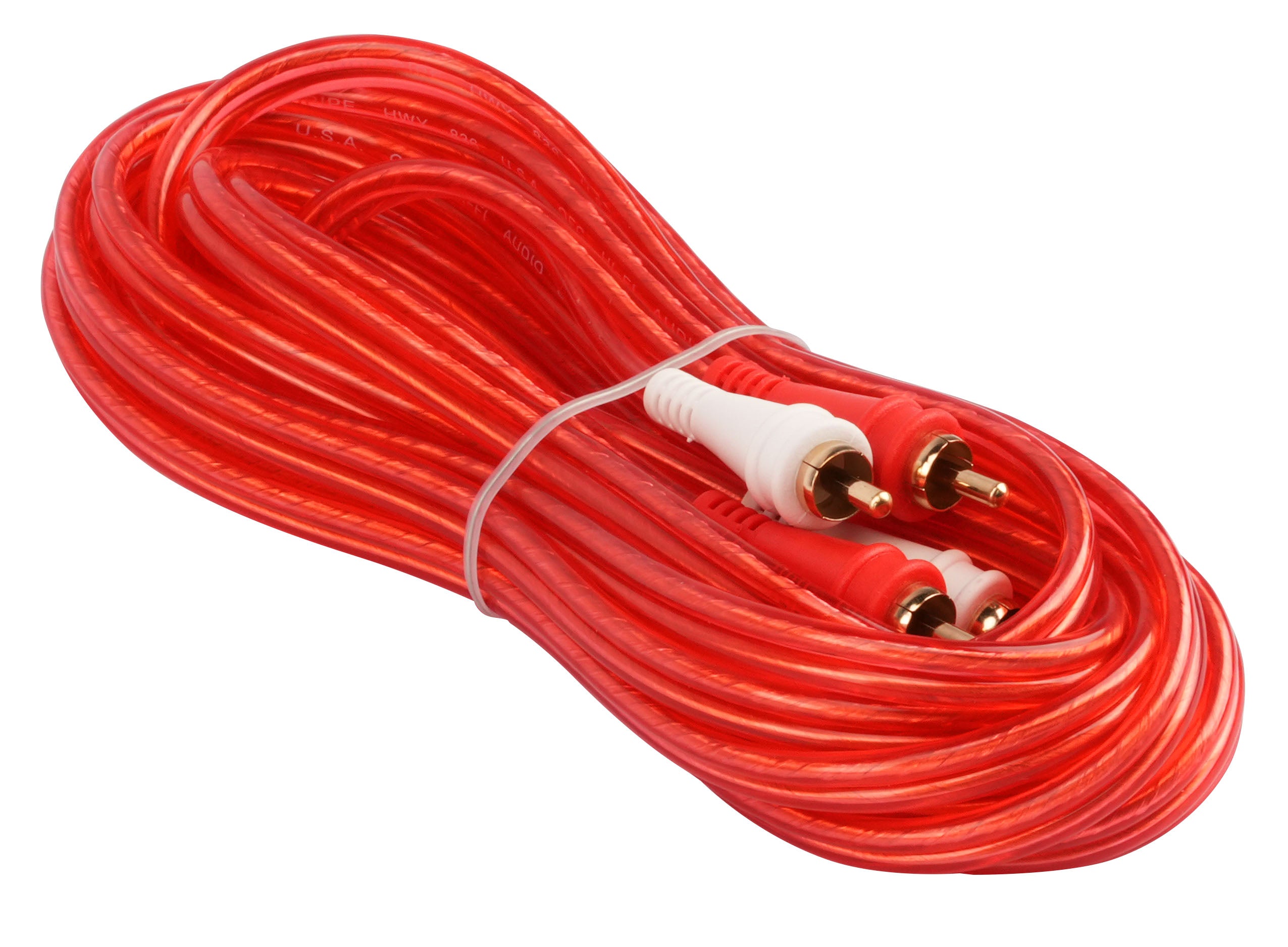 15FT Oxygen-Free RCA Audio Cable - High-Quality Stereo Interconnect for Home Theater, Hi-Fi Systems, and Audio Equipment (BMV G 15) - Perfect for Surround Sound, DJ Mixers, and Amplifiers
