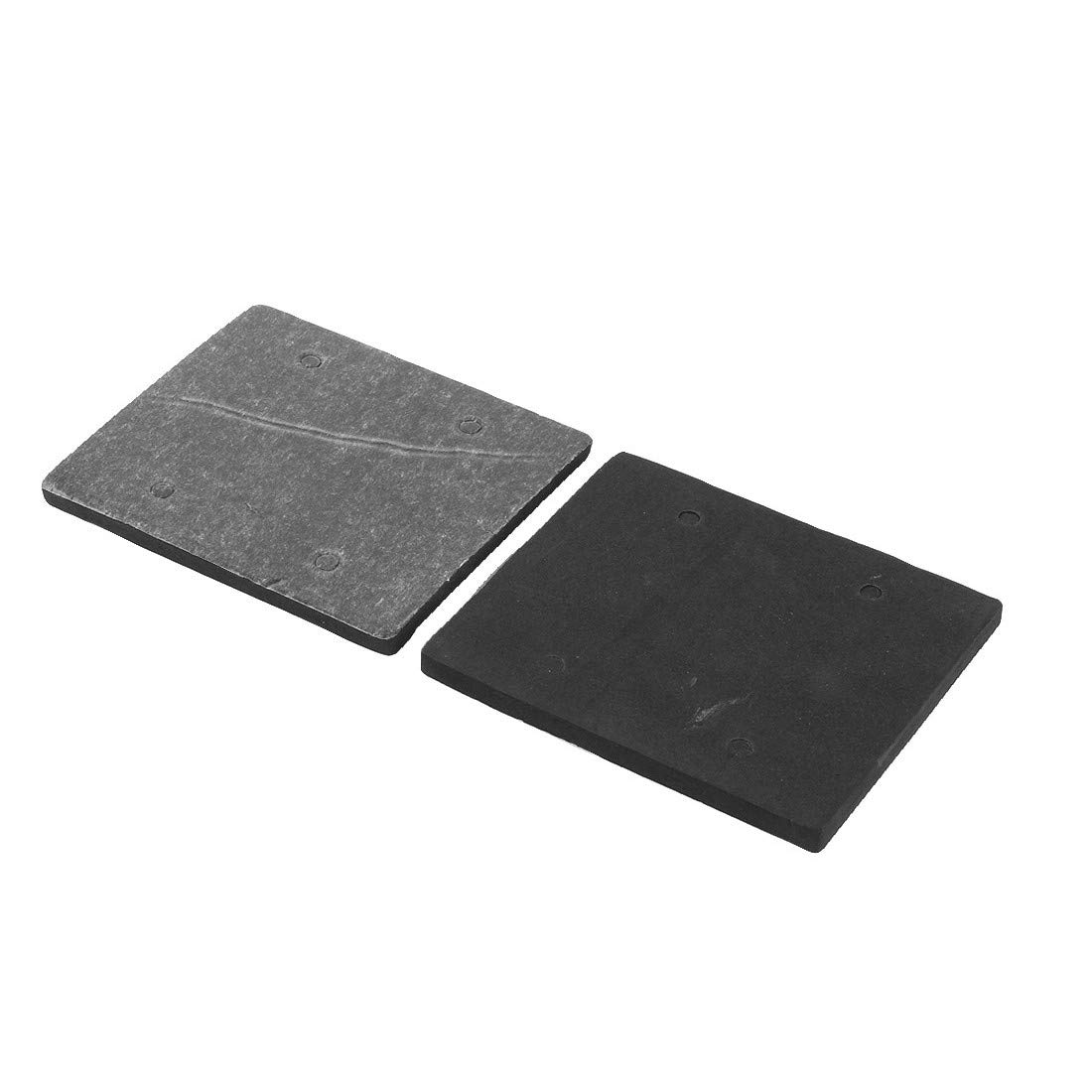 Premium Self-Adhesive Sanding Pad - 8-Piece Black Foam Rectangle Replacement Backing Pads for Sanders | Durable & Reliable for Woodworking, Metal Polishing & DIY Projects