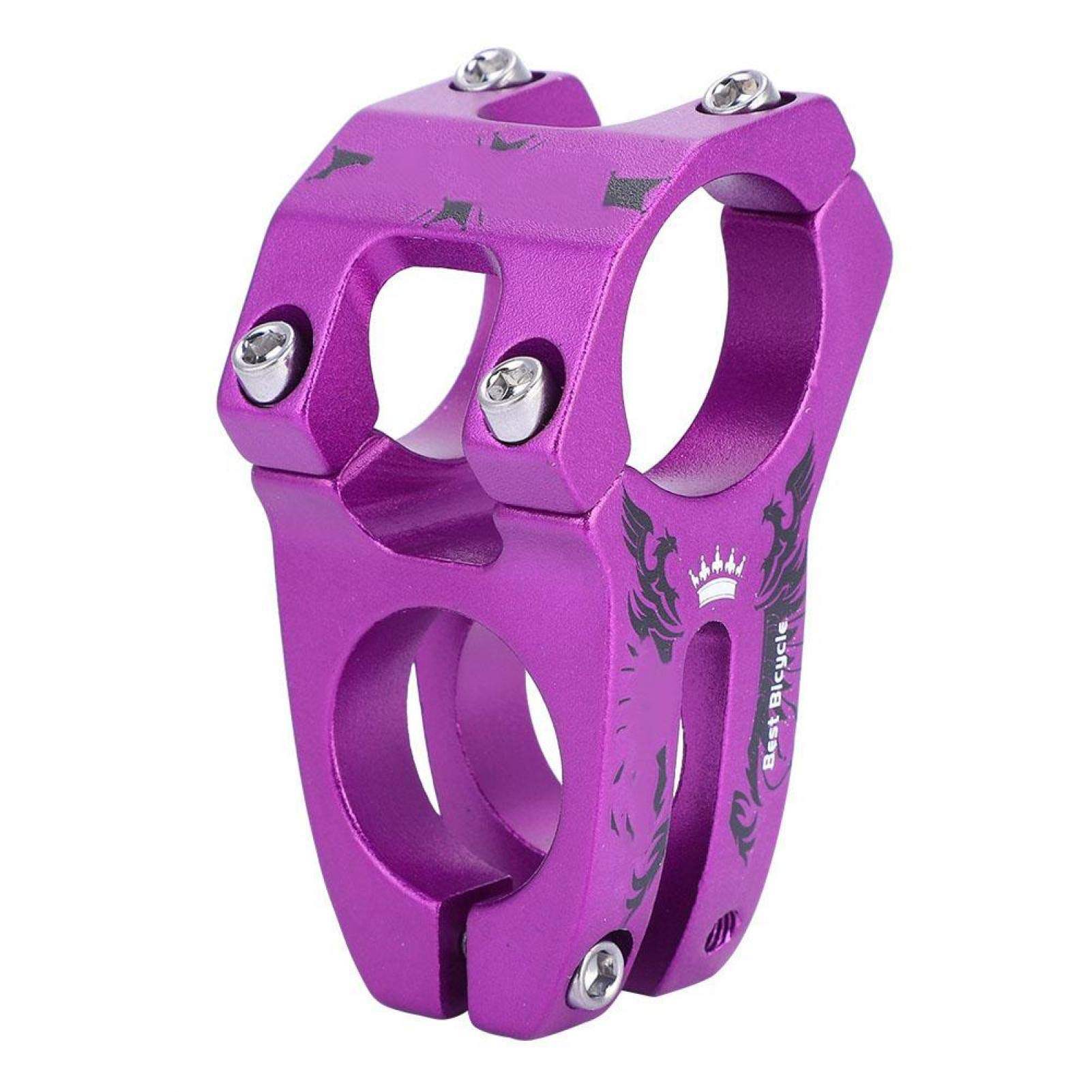 31.8mm Bike Stem Riser - Aluminum Alloy Handlebar Stem for MTB, Mountain Bike, Road Bike & BMX - Adjustable Height for Comfortable Cycling & Off-Road Adventures