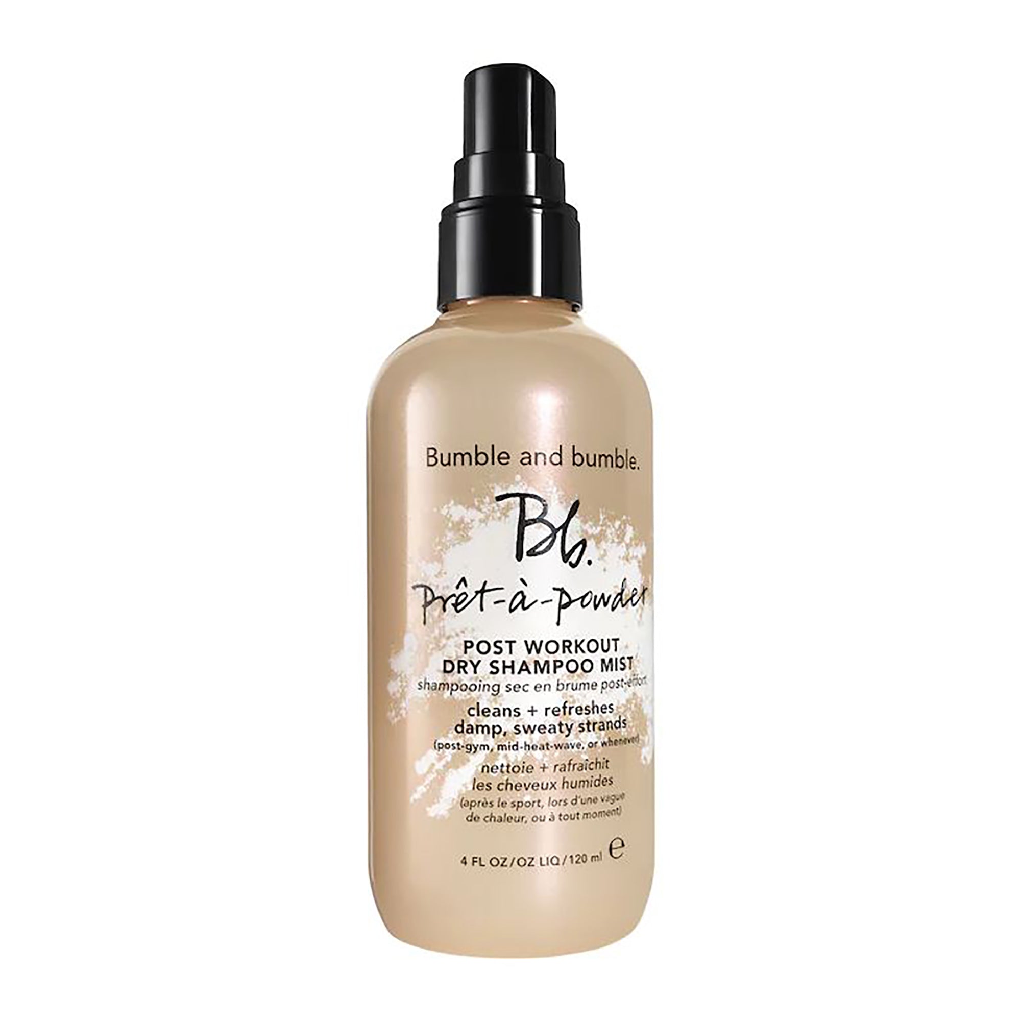 Bumble and Bumble Pret-a-Powder Post Workout Dry Shampoo Mist - Volumizing & Refreshing Hair Spray for Gym, Travel & Busy Mornings