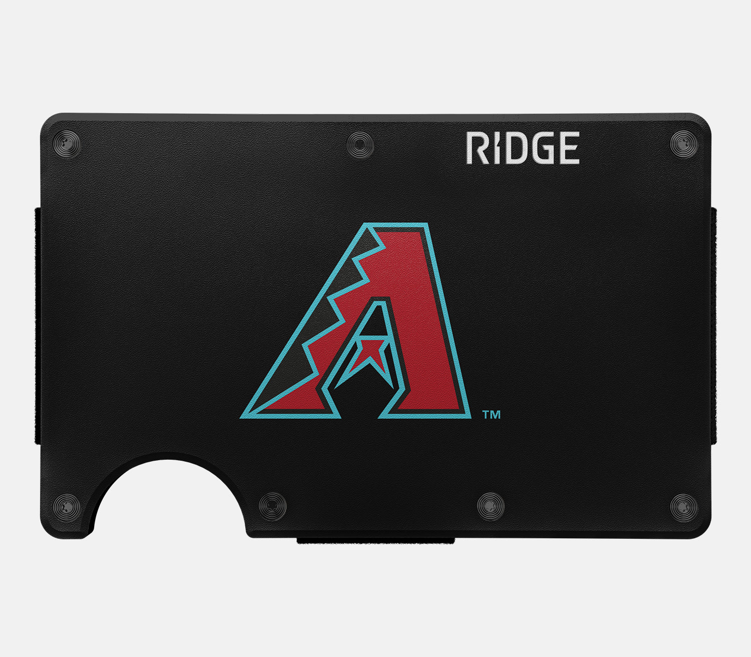 Ridge Wallet for Men - Slim RFID Blocking Front Pocket Wallet - Arizona Diamondbacks Edition - Perfect for Everyday Carry, Travel & Gifts