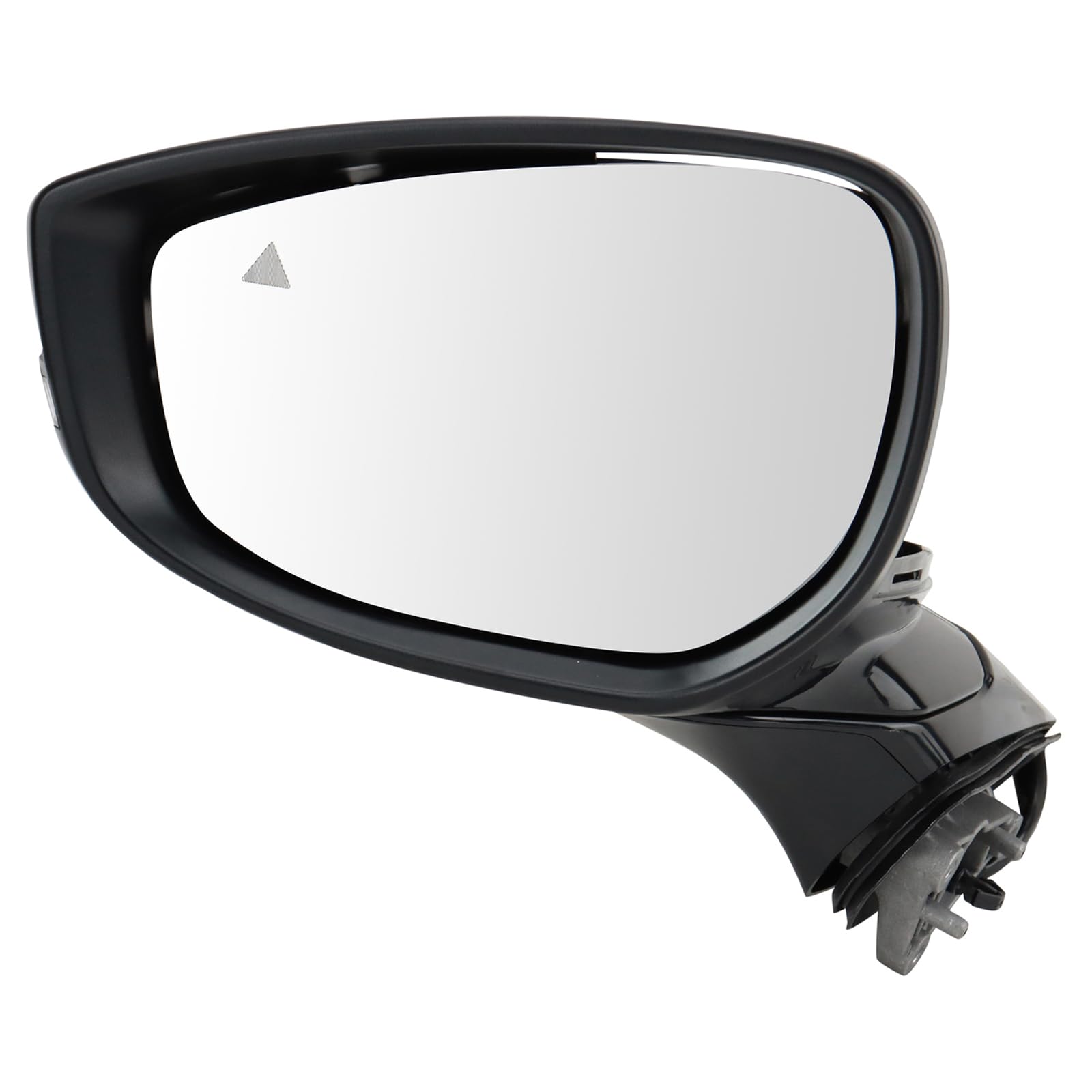 TRQ Driver & Passenger Side Mirror Set with Heating - Compatible with 2019-2021 Mazda 3 (MA1320241, MA1321241) - Replacement for Broken or Foggy Mirrors - Perfect for Winter Driving & Enhanced Visibility