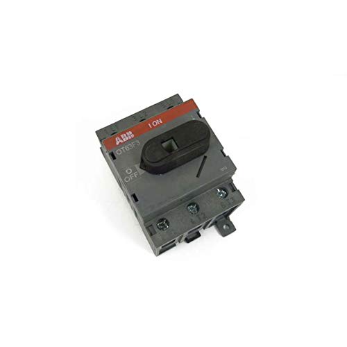 ABB OT125F3 3-Pole 125A Disconnect Switch UL98 Rated - Heavy Duty Electrical Safety Switch for Industrial & Commercial Use