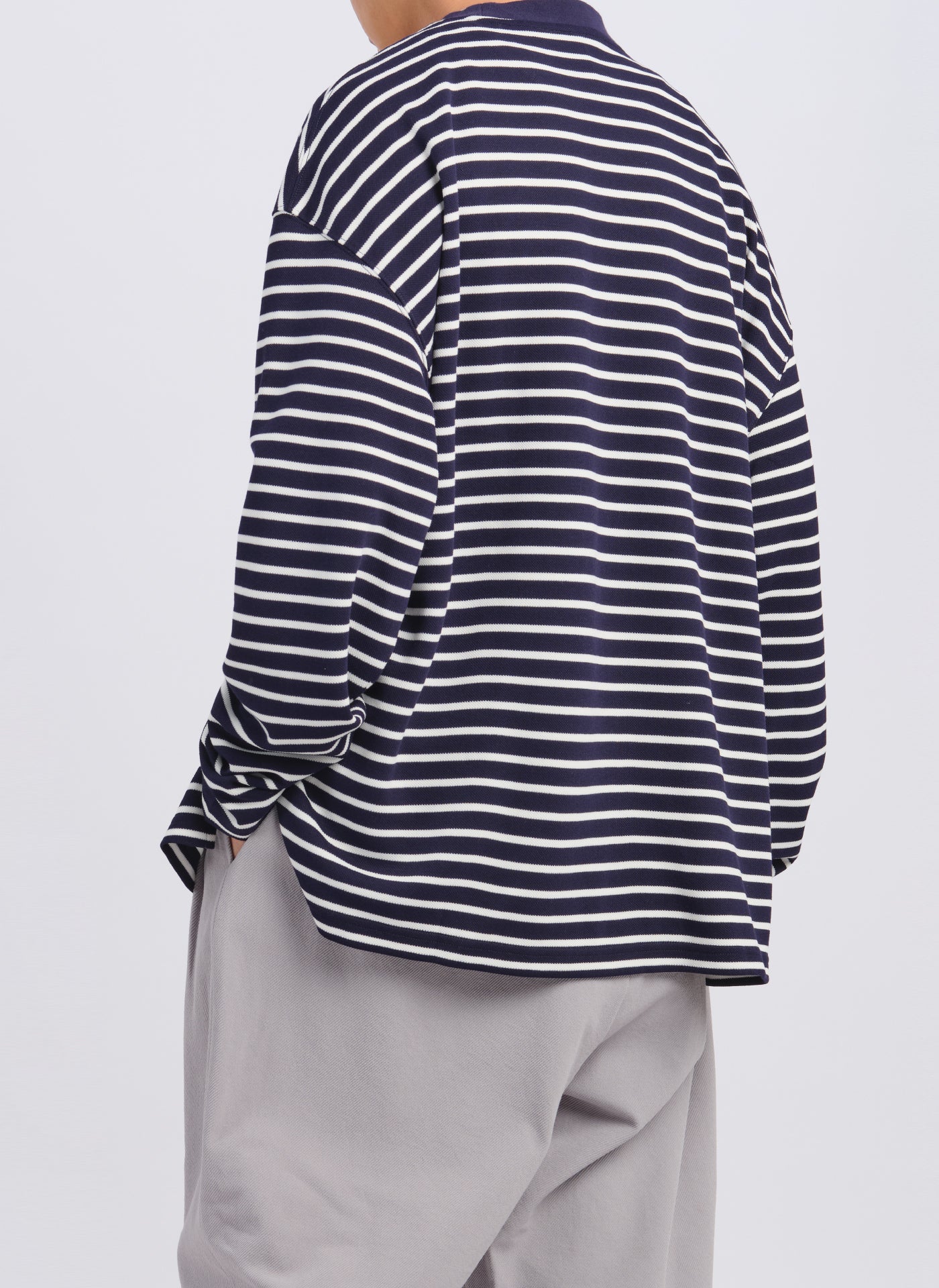 Jacquard Long Sleeve Border Top Women's Elegant Blouse - Perfect for Office Wear, Date Night & Special Occasions