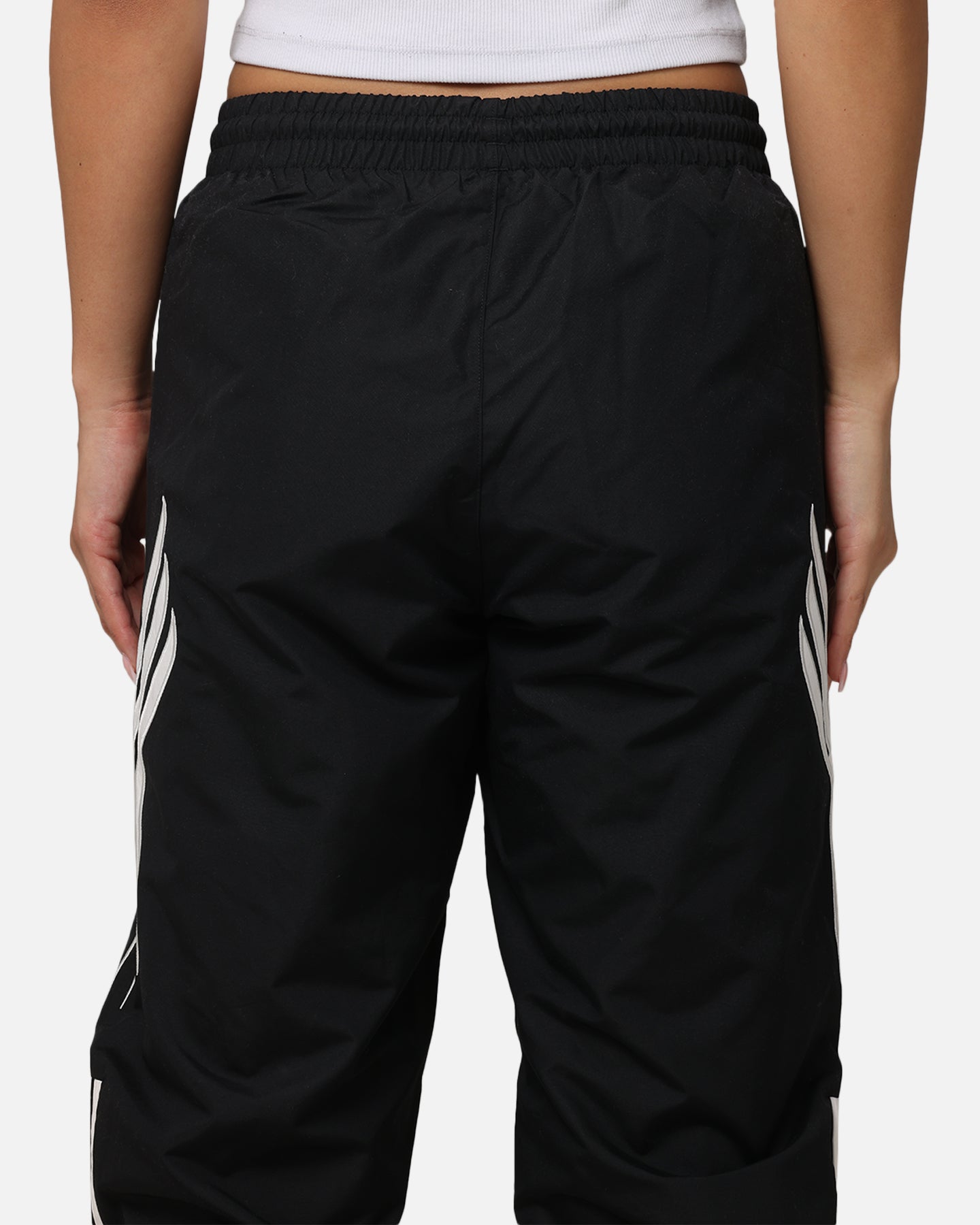 Adidas Q3 Atlanta Track Pants for Men - Black Athletic Jogger Pants with Comfort Fit & Stretch Fabric - Perfect for Running, Gym Workouts & Casual Wear