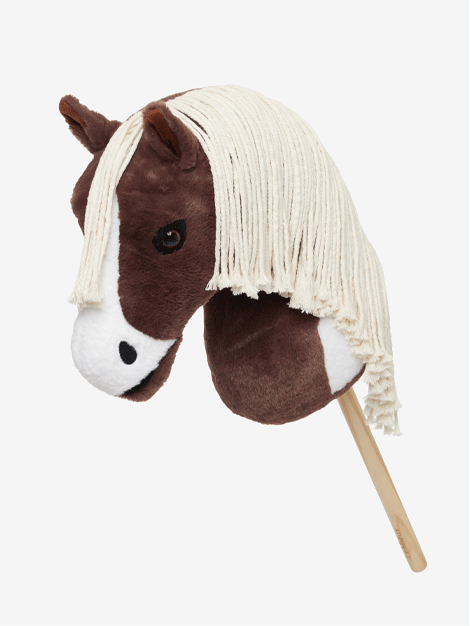 Le Mieux Hobby Horses for Kids - Realistic Ride-On Stick Horse Toy for Pretend Play, Birthday Gifts & Outdoor Activities