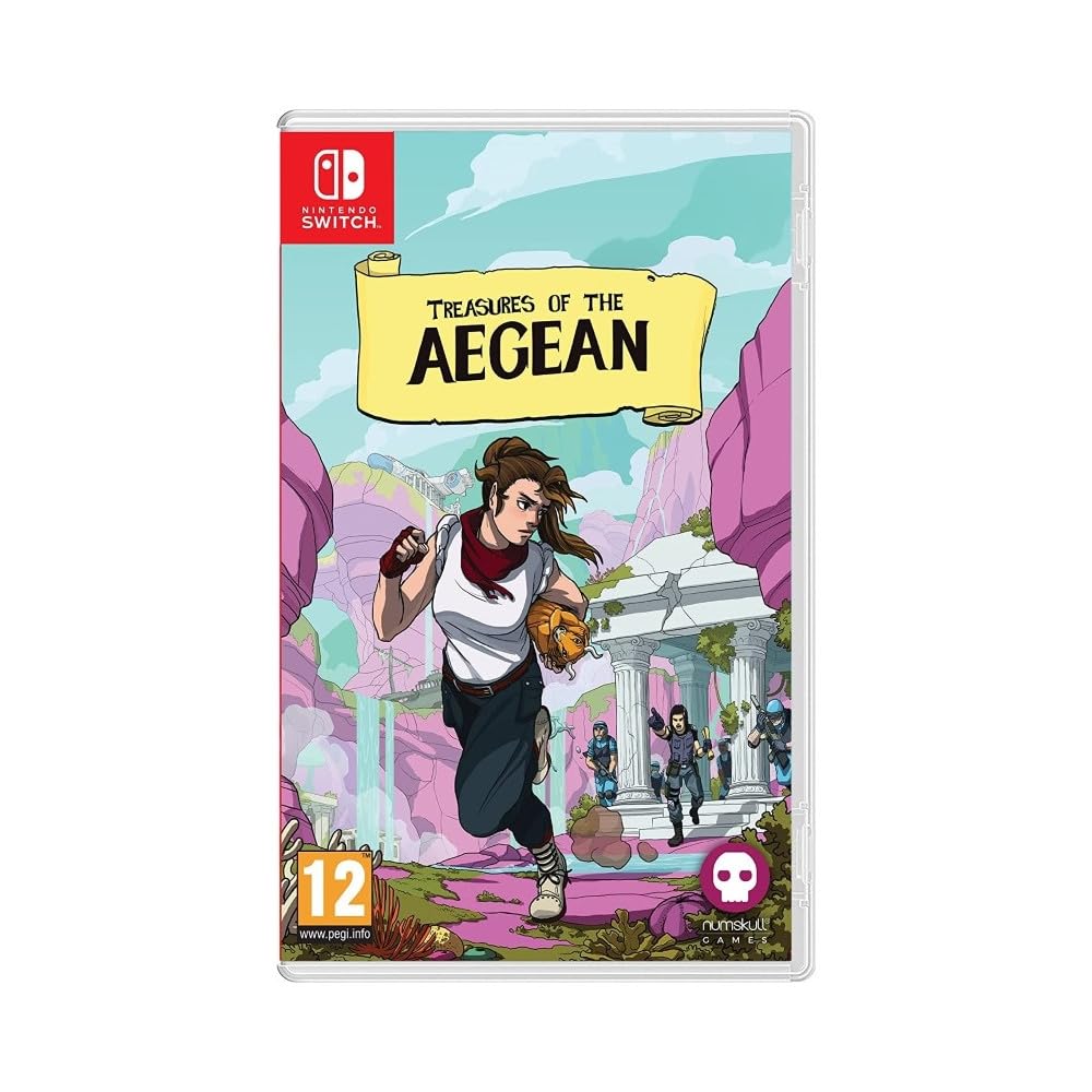 Treasures Of The Aegean - Adventure Game for Nintendo Switch | Explore Ancient Ruins & Solve Mysteries | Perfect for Travel & Home Gaming