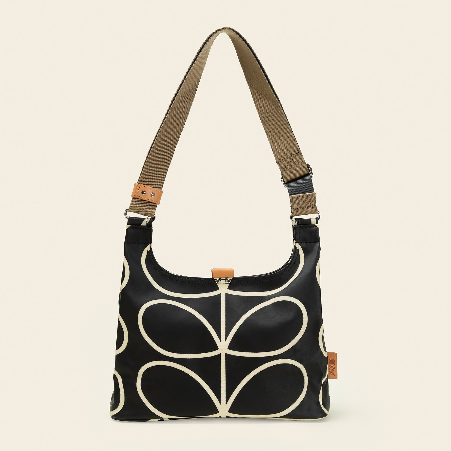 Mini Crossbody Bag for Women - Stylish Linear Stem Licorice Design - Perfect for Travel, Shopping & Everyday Use