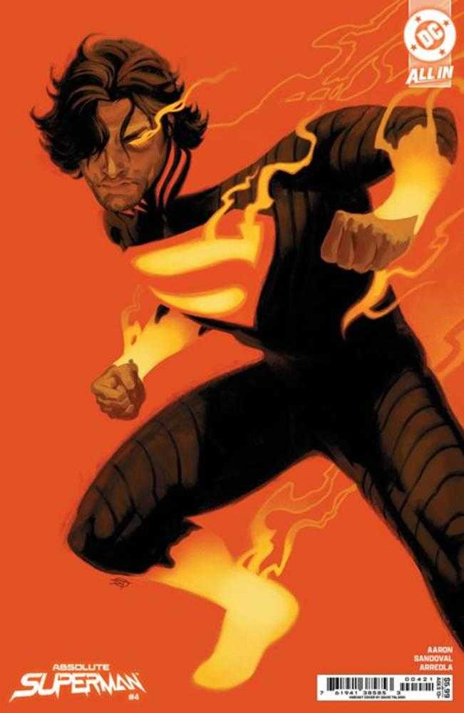 Absolute Superman #4 Cover B David Talaski Variant - Limited Edition Comic Book for Collectors & Fans - Perfect for Display, Gifts & Comic Conventions