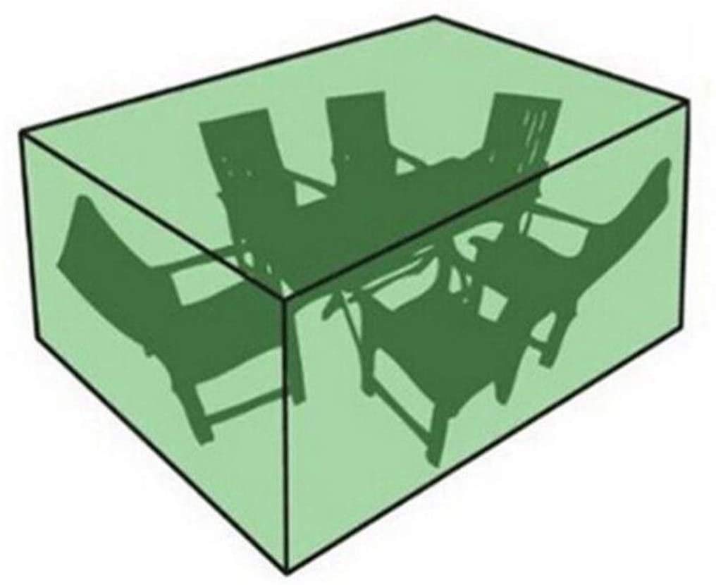 **Heavy Duty Waterproof Outdoor Furniture Cover - All Weather Protection for Garden, Patio, and Poolside Tables - Durable Storage Tarpaulin for Winter & Year-Round Use**    *(Use Case: Perfect for protecting patio furniture, garden tables, and outdoor storage bins from rain, snow, UV rays, and dust.)*