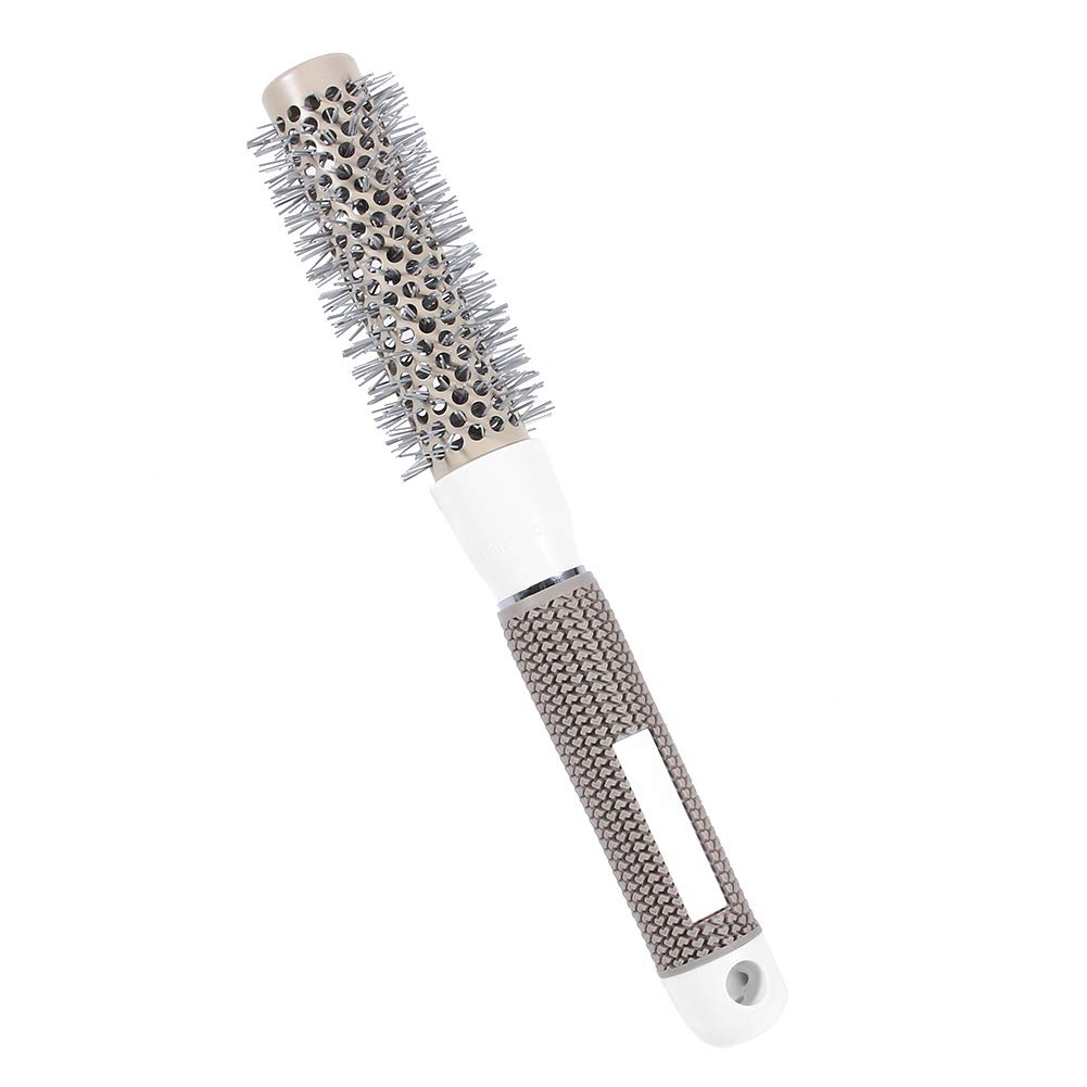 Ceramic Round Curling Iron Brush 32mm - Heat Resistant Styling Comb for Salon & Home Use - Perfect for Curling, Smoothing & Detangling Hair