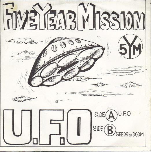 Five Year Mission U.F.O 7 Vintage Vinyl Record - Collectible Secondhand Album for Music Lovers & Sci-Fi Fans - Perfect for Home Listening, DJ Sets & Retro Music Collections