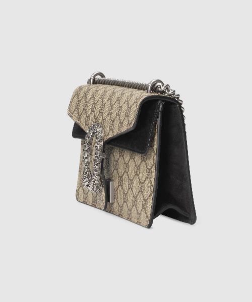 Gucci Dionysus Small GG Shoulder Bag in Beige & Black | Luxury Crossbody Purse for Women | Perfect for Date Night, Office & Evening Events