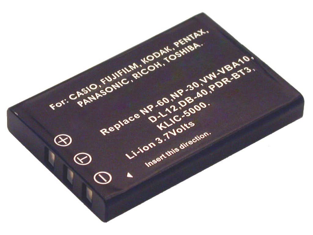 2 Pack 3.7V 1150mAh Replacement Digital Camera Batteries - Compatible with Canon/Nikon/Sony DSLR - Perfect for Travel Photography & Outdoor Shooting