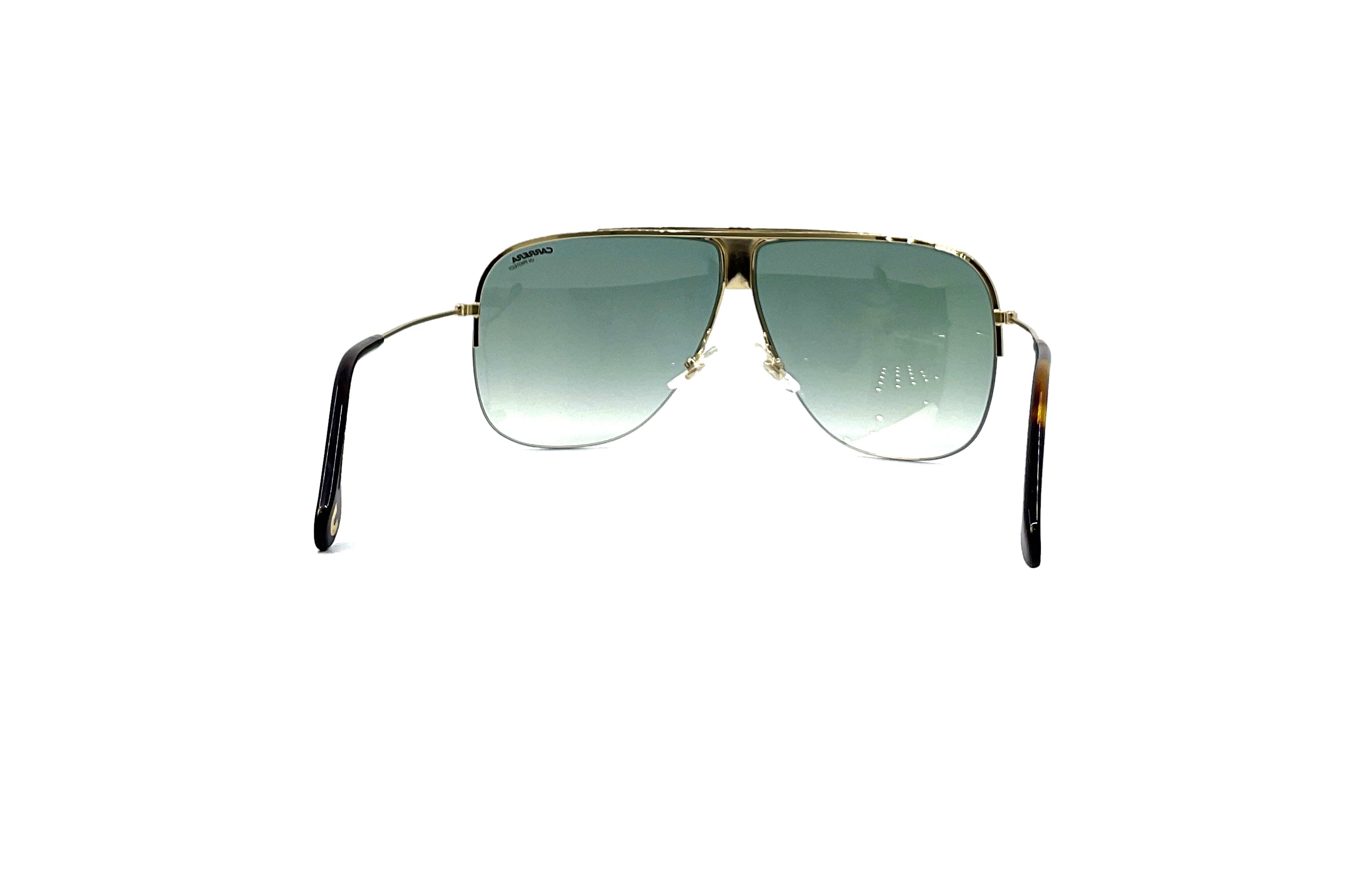Carrera 1013/S Gold Sunglasses for Men & Women - Polarized UV Protection - Fashionable Aviator Style for Driving, Travel & Outdoor Activities