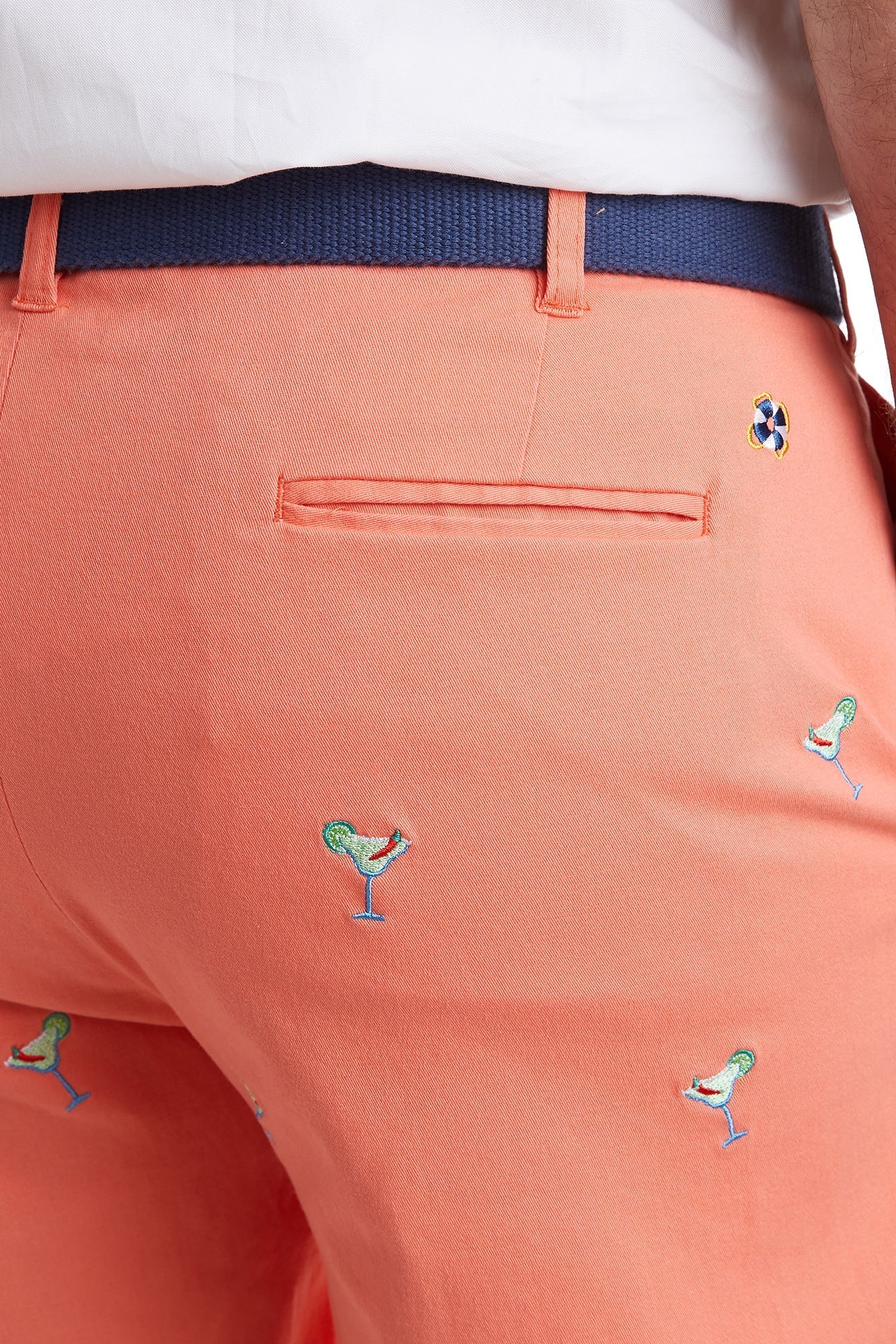 Cisco Short Stretch Twill Coral Women's T-Shirt - Spicy Margarita Color - Perfect for Casual Wear & Summer Outfits