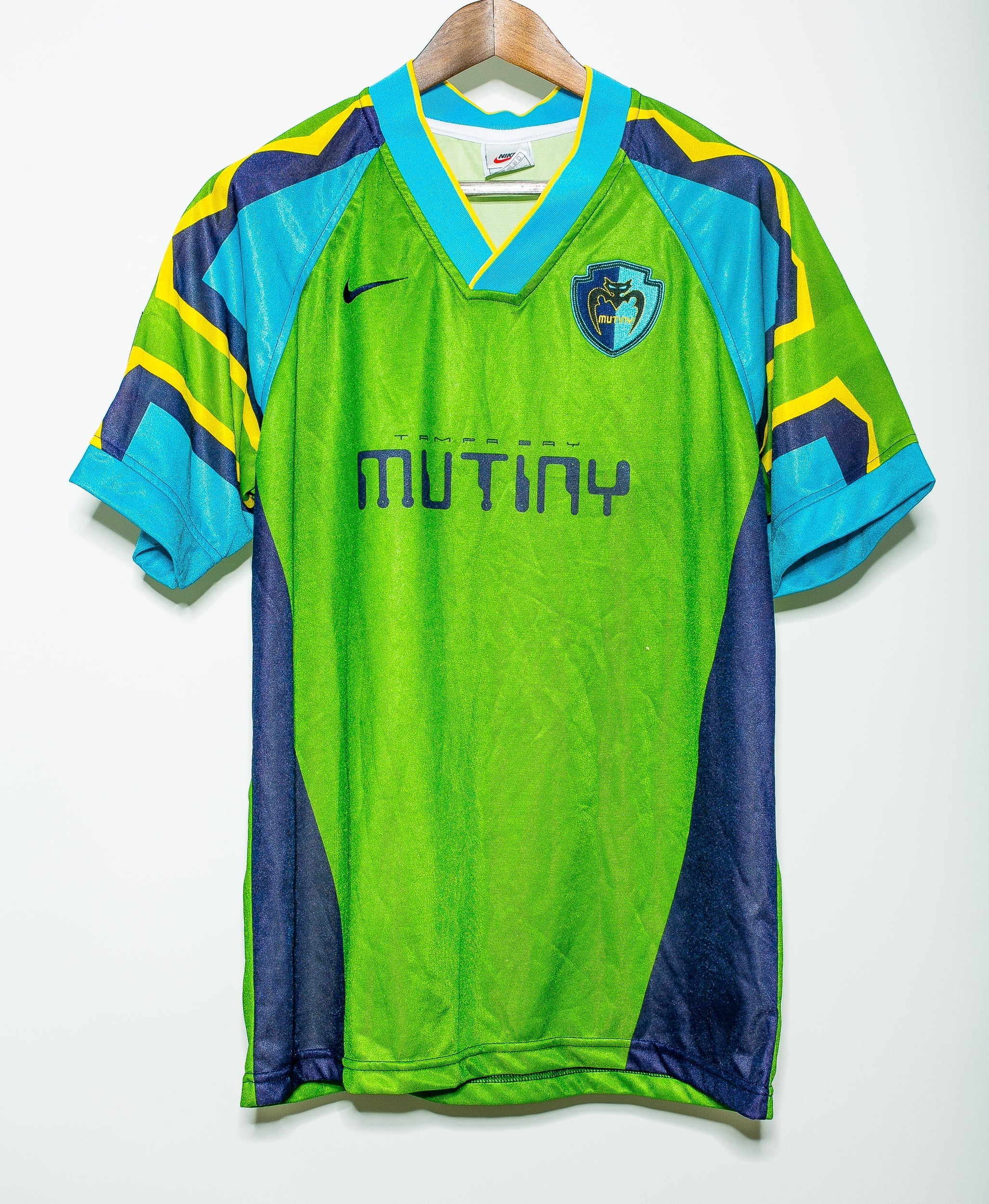 1996 MLS Tampa Bay Mutiny Away Soccer Jersey (Medium) - Vintage Football Shirt for Collectors & Retro Sports Fans - Perfect for Matches, Gifts & Memorabilia Display
