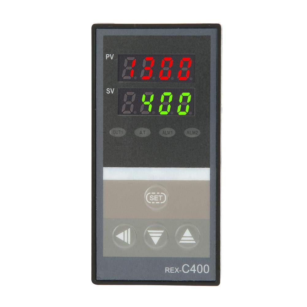 SSR Digital Temperature Controller Thermostat with Alarm Function - Precise SSR Output Temp Control for Home Brewing, Aquariums, and Greenhouses