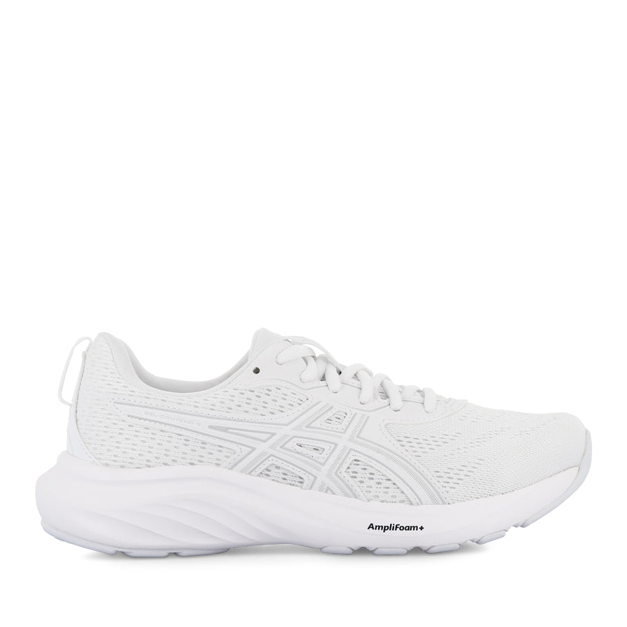 ASICS GEL-Contend 9 Running Shoes for Men - Lightweight & Cushioned - White/Glacier Grey - Perfect for Jogging, Gym Workouts & Daily Wear