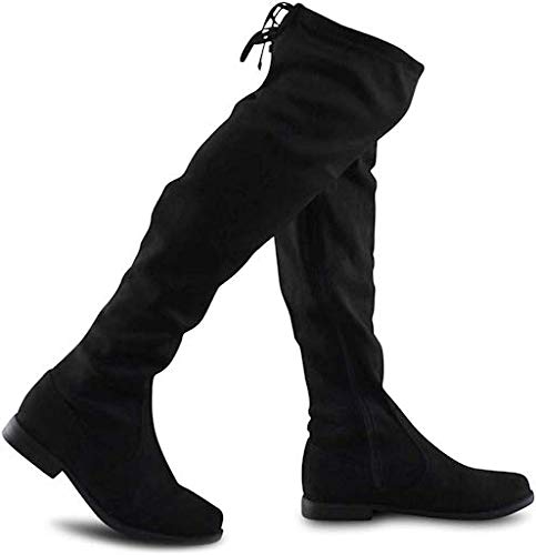 Wild Diva Women's Knee High Riding Boots - Stylish Equestrian & Fashion Boots for Horseback Riding & Winter Outfits