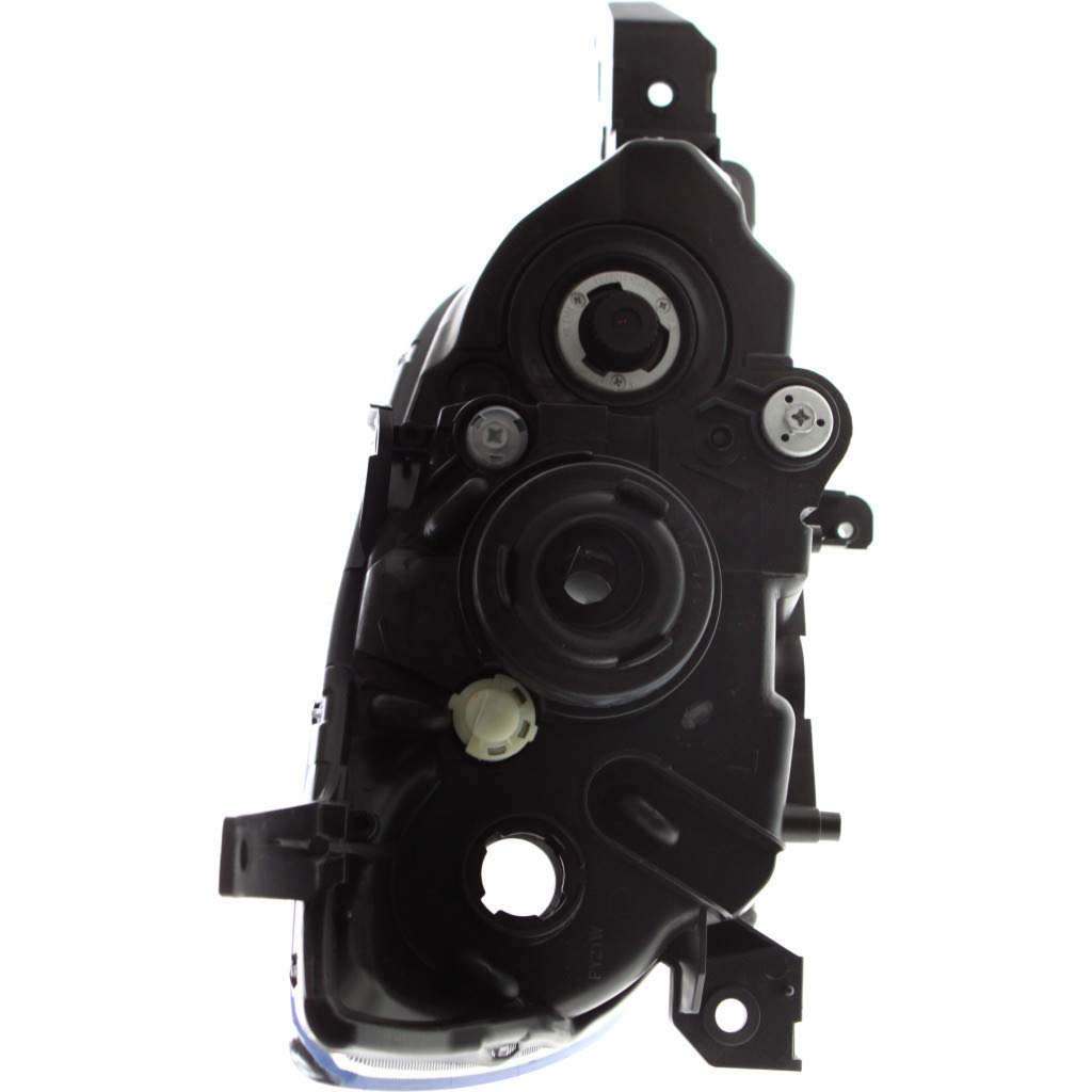 2004-2009 Mazda 3 Driver Side Headlight Assembly - DOT Certified Replacement (Part #MA2518107, BN8F-51-0L0E) - Perfect for Night Driving & Road Safety