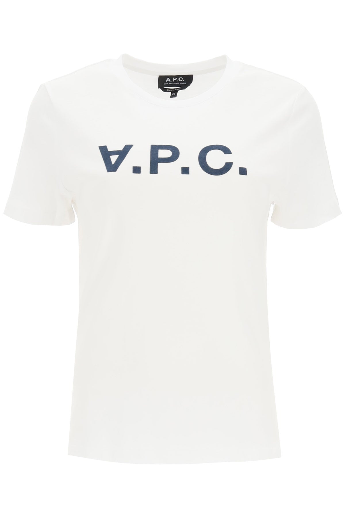 APC VPC Logo Flock T-Shirt - Stylish Graphic Tee for Casual Wear & Street Fashion