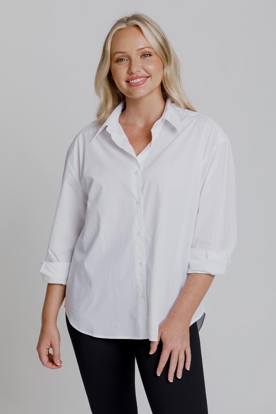 Premium Everyday Shirt for Men & Women - Soft Comfortable White Cotton T-Shirt - Perfect for Casual Wear, Work & Weekend Outfits