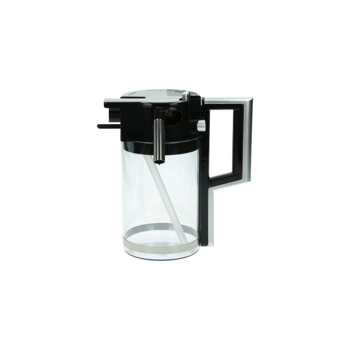 De'Longhi DLSC007 Coffee Maker Milk Frother Jug with Lid - Perfect for Lattes, Cappuccinos & Hot Chocolate at Home