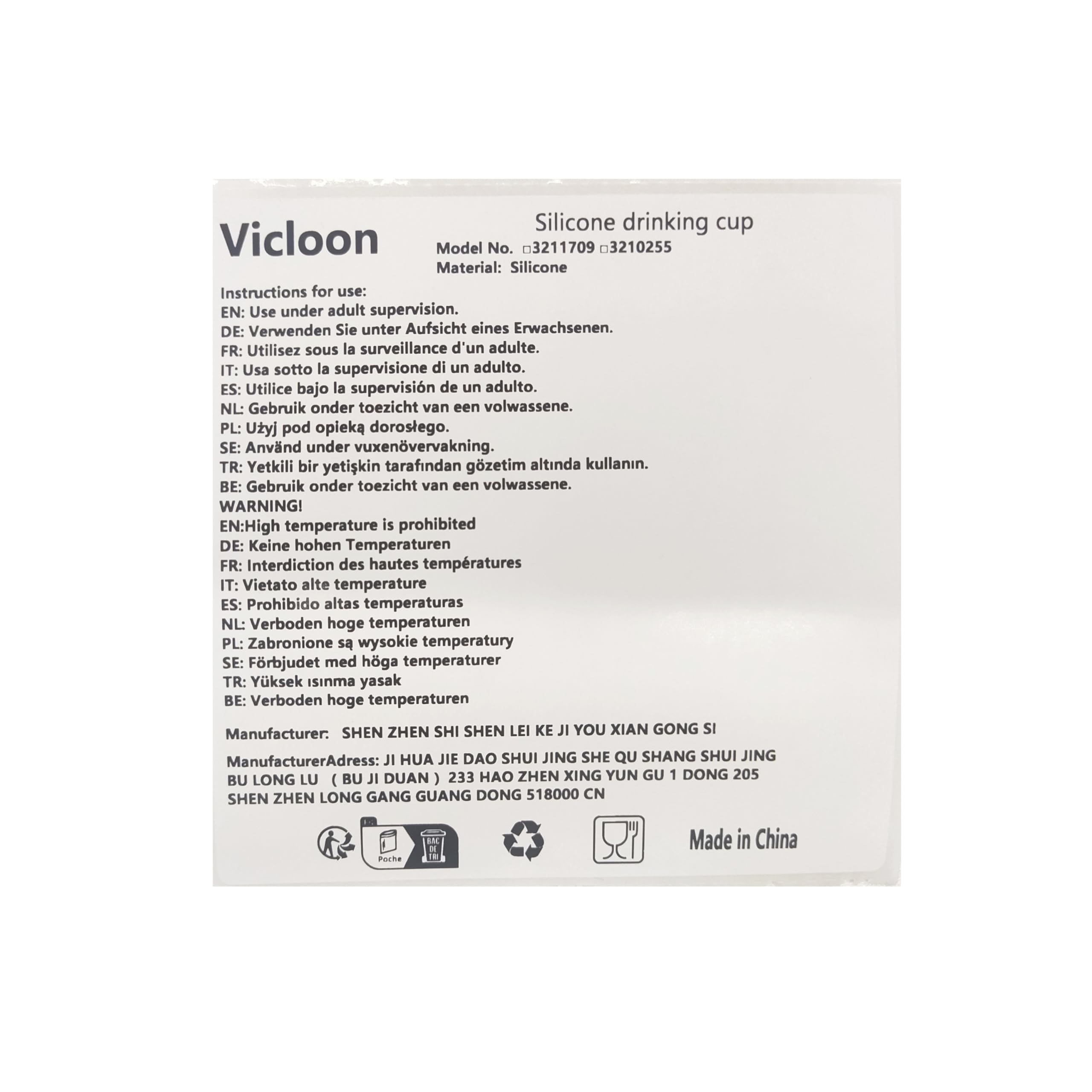 Vicloon 150ml Toddler Straw Cup - No Spill Sippy Cup for Baby Training | Home & Travel Use
