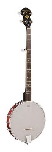 Oscar Schmidt OB3-O 5-String Bluegrass Banjo – Perfect for Bluegrass Music, Folk Performances & Beginners
