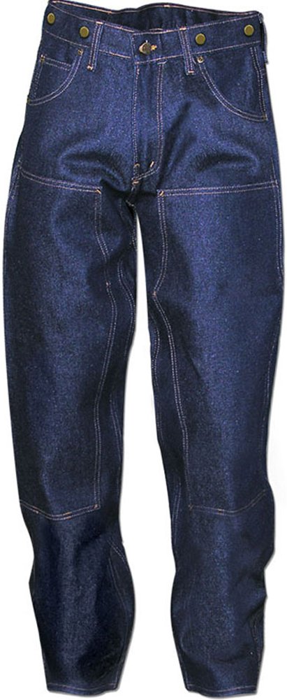 PRISON BLUES Men's Regular Fit Rigid Denim Work Jeans - Durable & Comfortable for Construction, Farming & Outdoor Labor