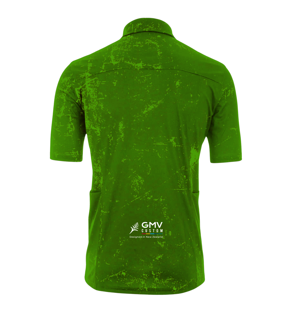 Kiwi Randoneurs Button Up Gravel Shirt - Men's Short Sleeve Cycling & Outdoor Adventure Shirt for Biking, Hiking & Travel