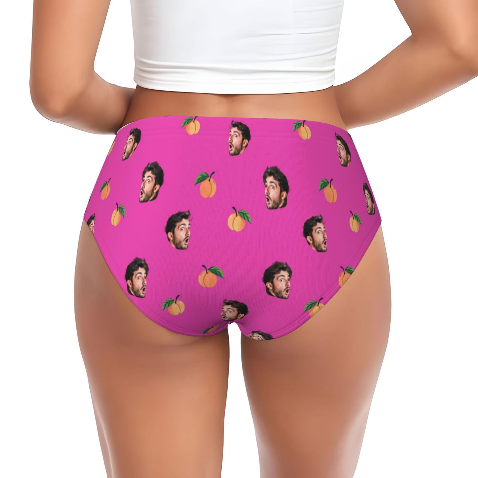 Custom Photo Underwear for Women - Funny Gift for Her - Perfect for Birthdays & Anniversaries