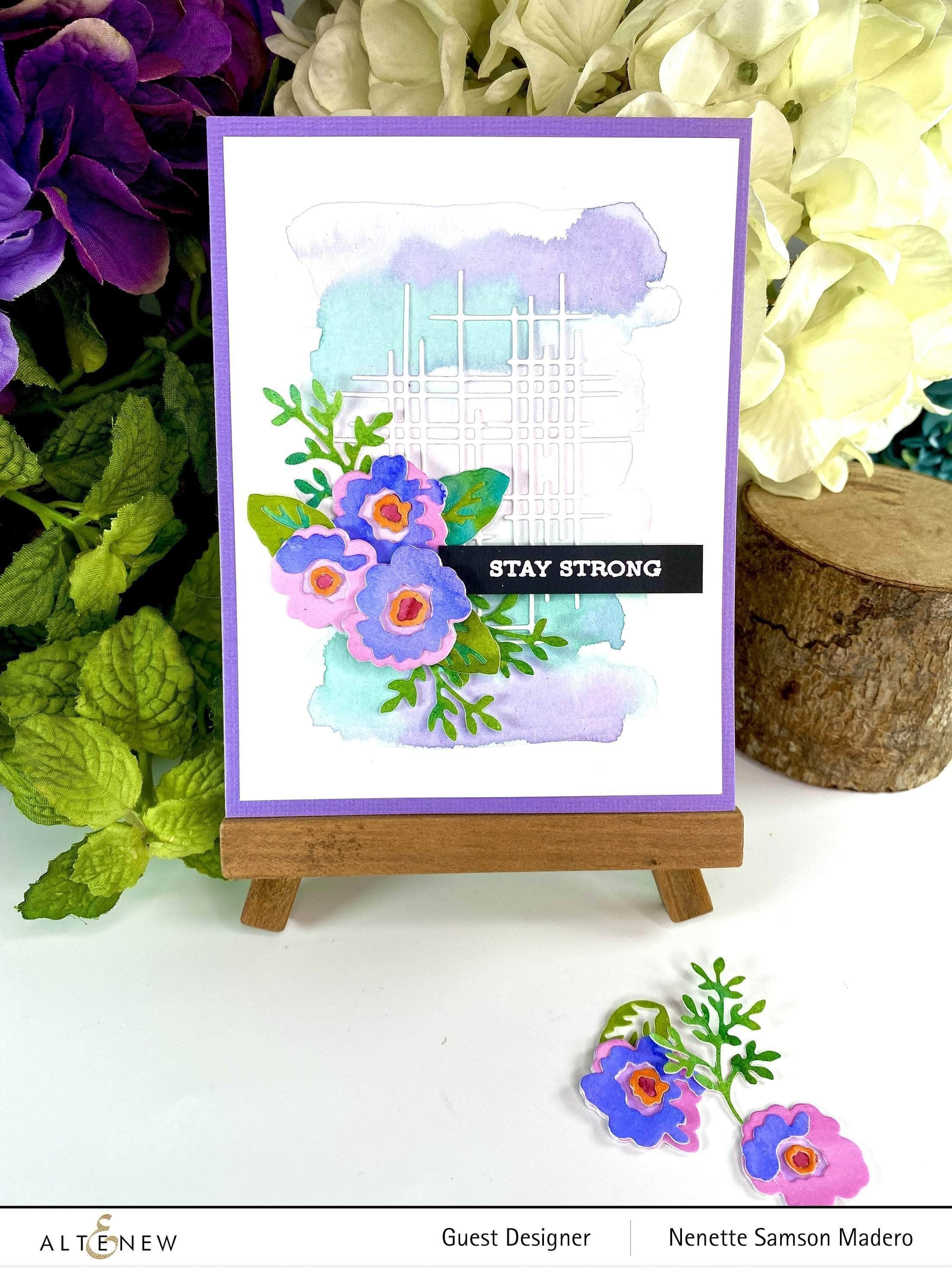 Primrose Blossom Layering Die Set for DIY Paper Flowers - Perfect for Scrapbooking, Card Making, and Handmade Greeting Cards