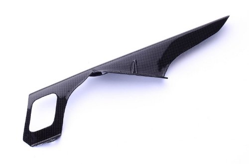 Bestem Carbon Fiber Chain Guard for Suzuki GSXR 1300 Hayabusa 1997-2007 - Lightweight Plain Weave Design - Motorcycle Protection & Style Upgrade for Street & Track Racing