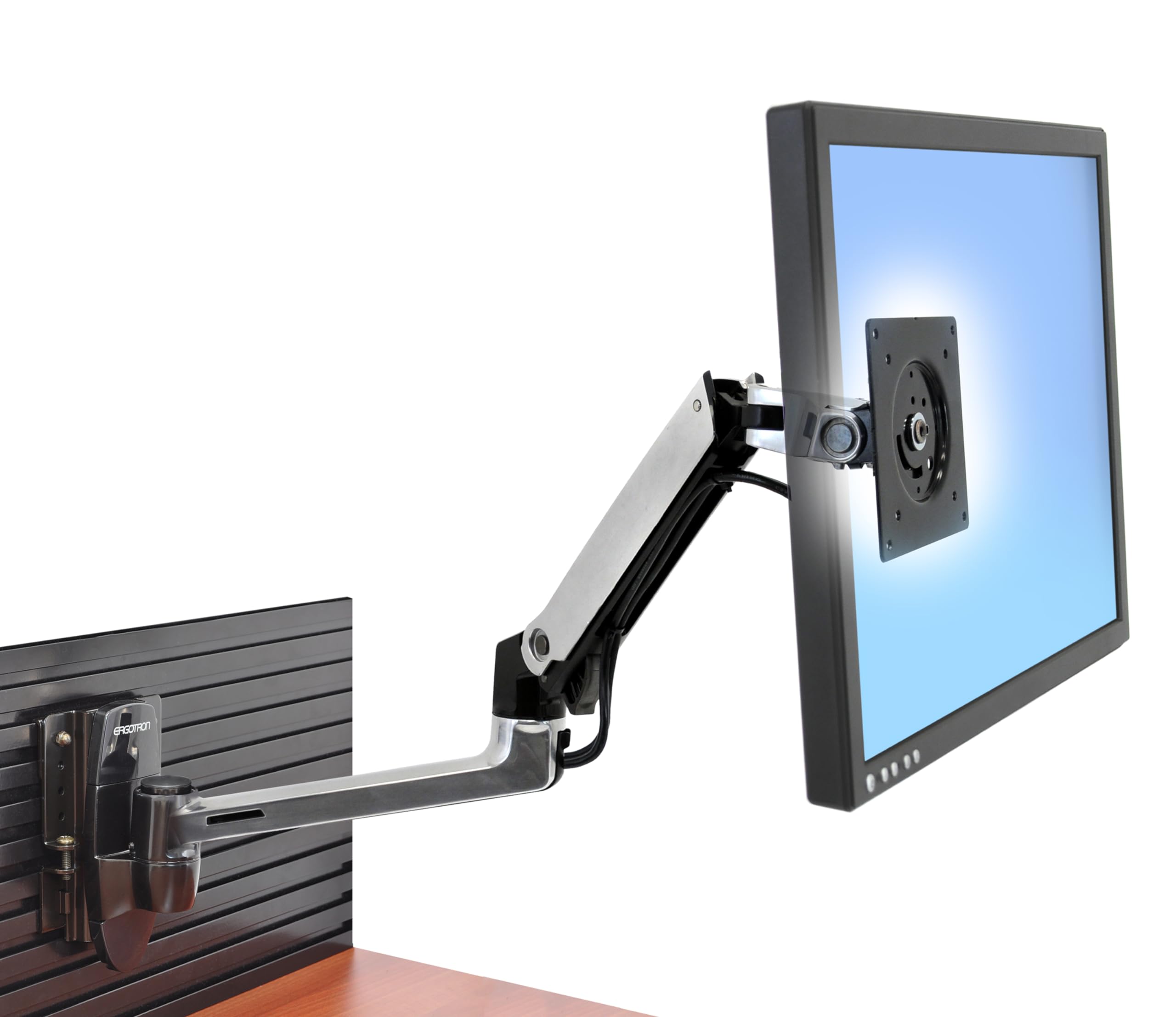 Ergotron Slatwall Bracket - Heavy Duty Wall Mount Bracket for Monitor Arms | Perfect for Office, Home & Retail Display Setups