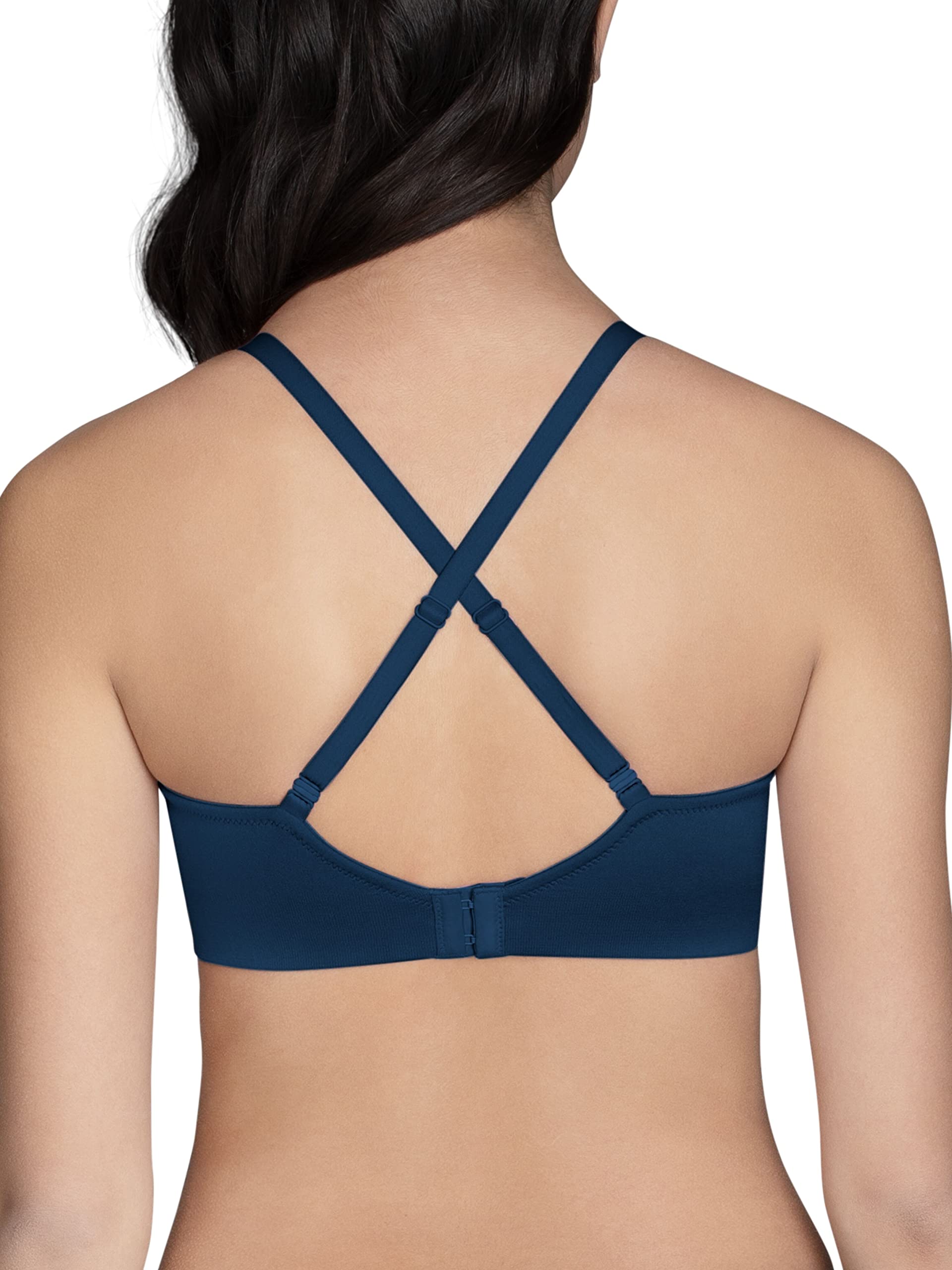 Vanity Fair Women's Beyond Comfort Full Figure Wireless Bra - Plus Size Support for All-Day Wear - Perfect for Work, Yoga & Lounge