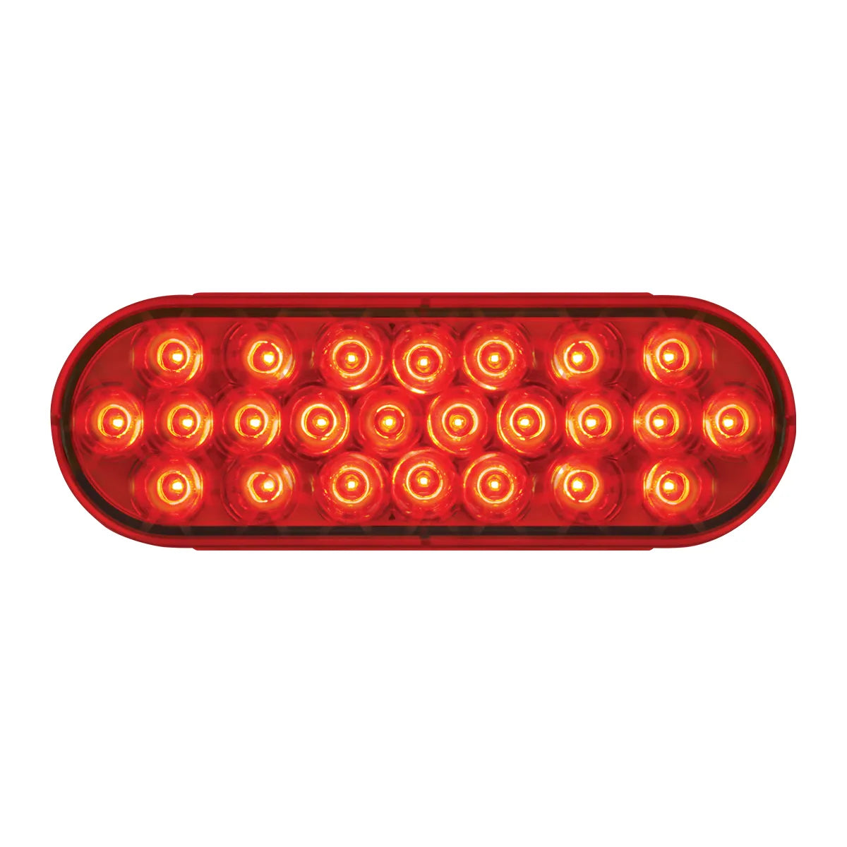 Pearl Red Oval LED Light - Energy Efficient Decorative Lighting for Home, Bedroom, Living Room, Party & Outdoor Decor