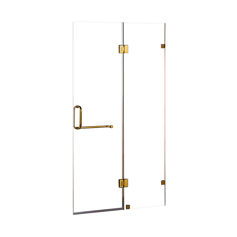 10mm Frameless Shower Screen 120x200cm Wall to Wall Bathroom Glass Enclosure - Perfect for Modern Walk-in Showers and Spa-Like Bathroom Upgrades