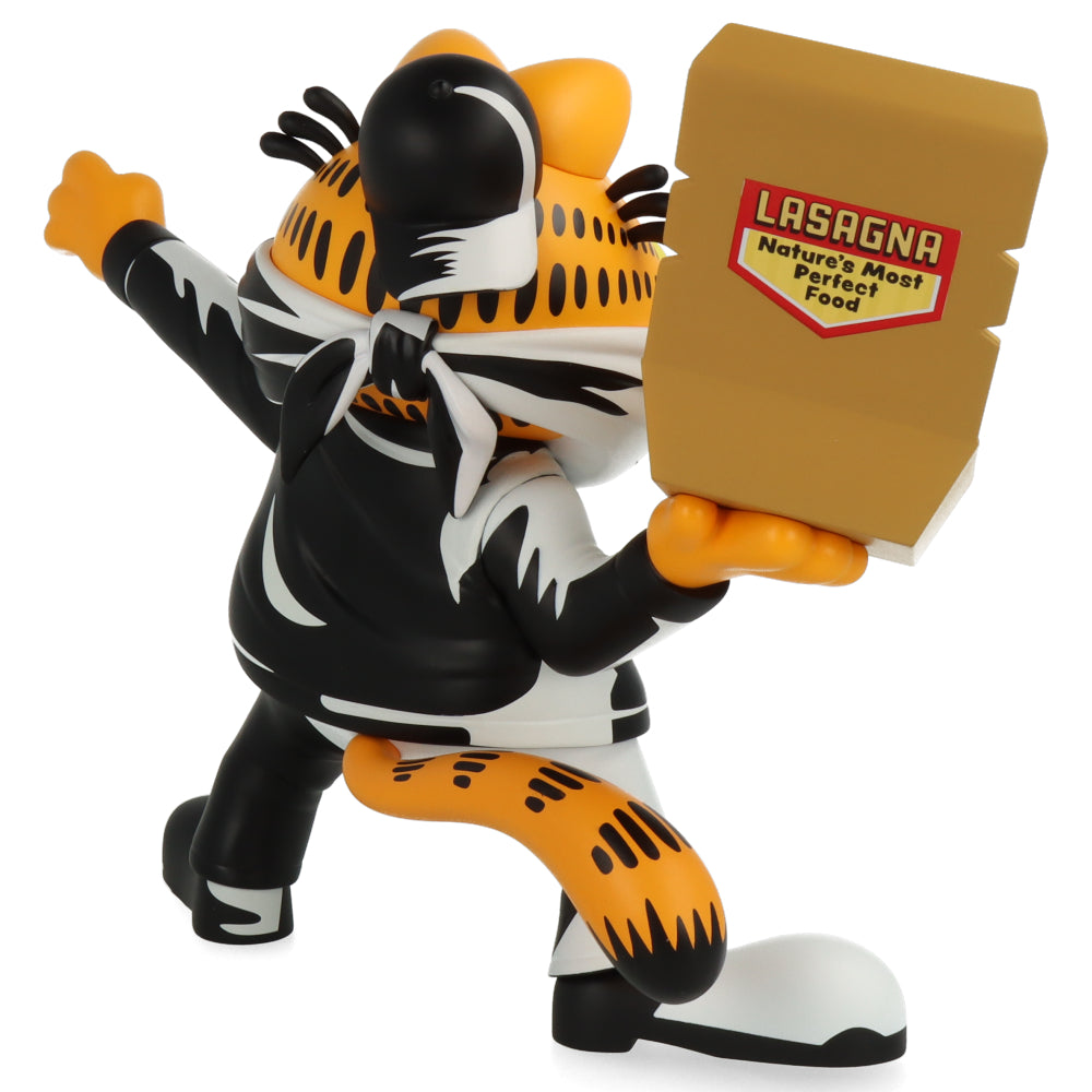 Garfield Lasagna Bomber Jacket by Ndikol - Fun Cartoon Character Coat for Cosplay, Halloween & Casual Wear