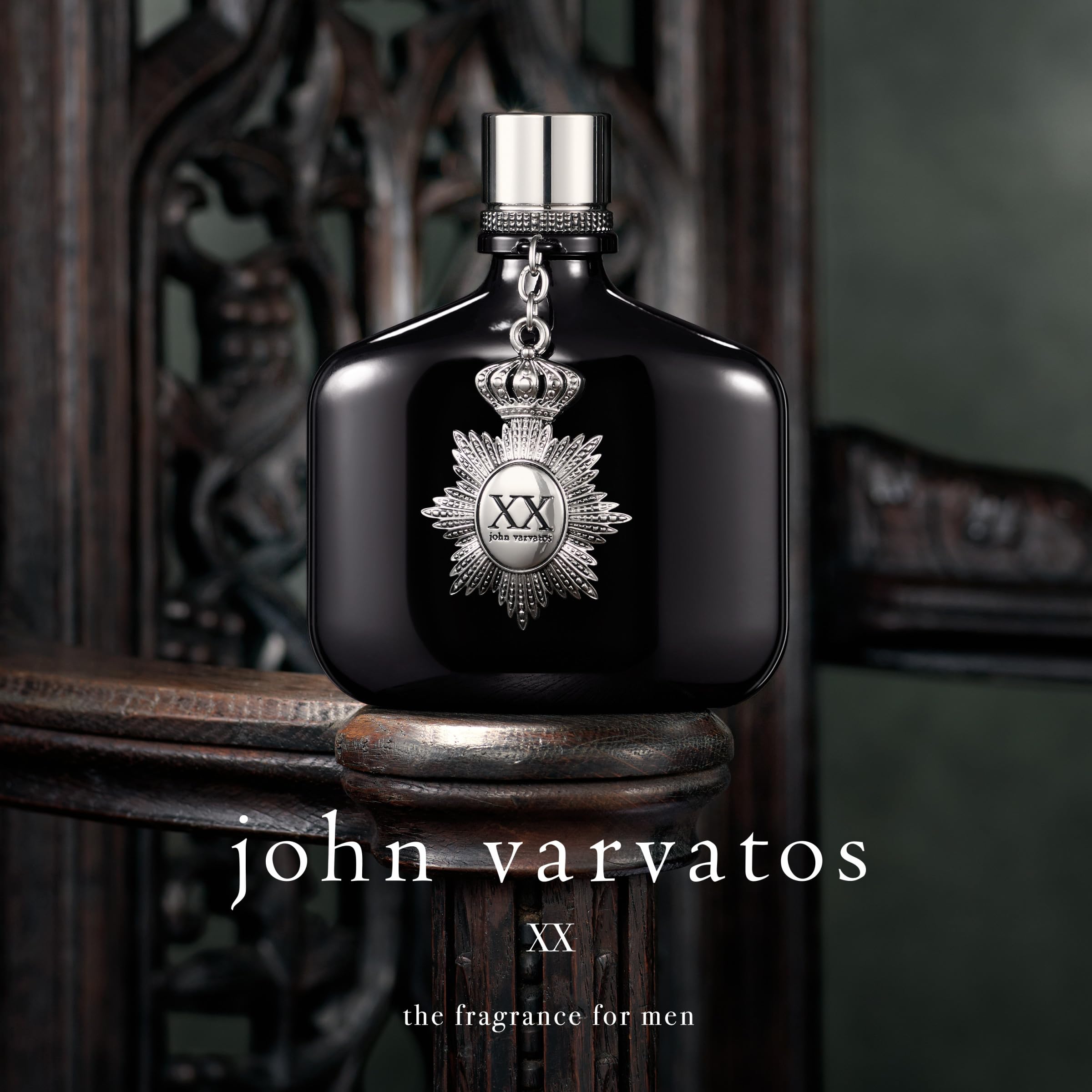 John Varvatos XX Men's Eau de Toilette Spray - Woody Oriental Cologne with Cardamom, Orange Flower & Sandalwood Notes | Perfect for Date Night, Office & Special Occasions