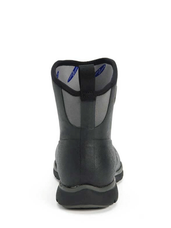 Muck Boot Men's Excursion Pro Mid Waterproof Work Boots - Black/Gunmetal - Ideal for Hunting, Hiking & Outdoor Activities