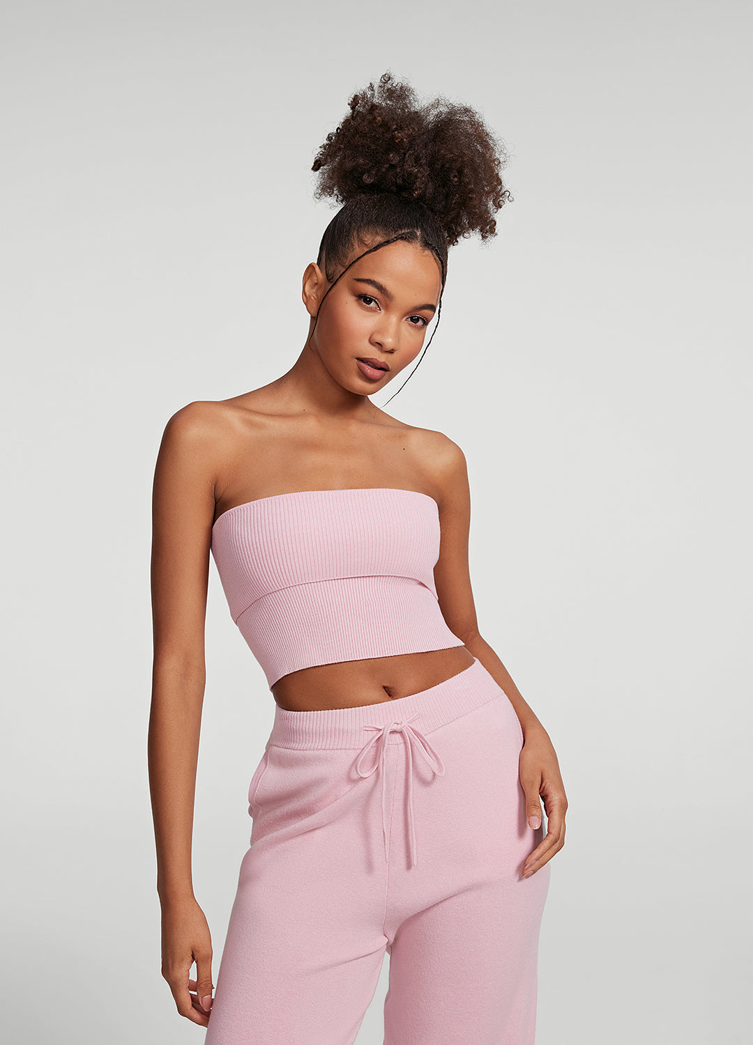 Chunky Knit Crop Top for Women - Soft Yarn Oversized Sweater - Trendy Casual & Streetwear Outfits - Perfect for Fall, Winter & Layering