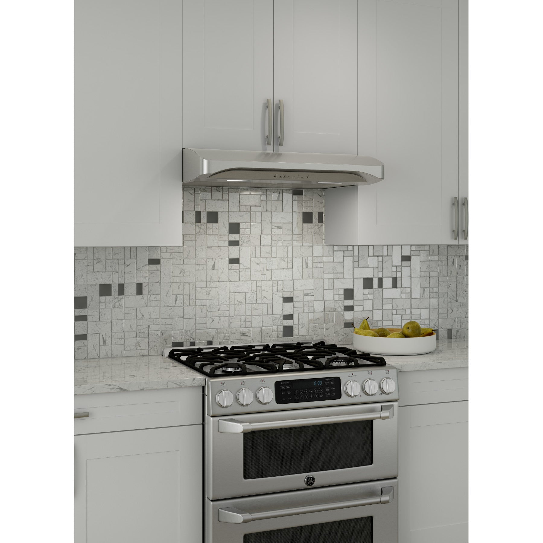 Broan 36-Inch Stainless Steel Range Hood - 450 CFM Under Cabinet Kitchen Ventilation - Perfect for Gas Stoves & Cooking Areas