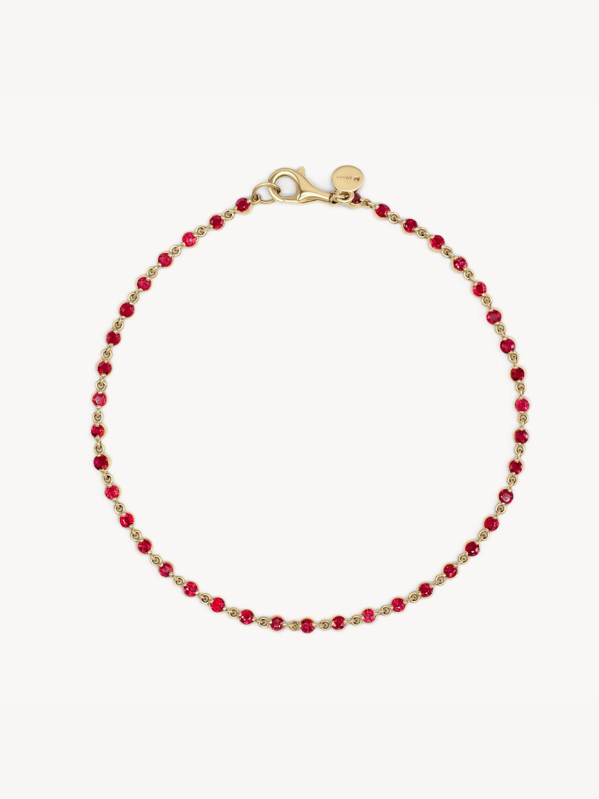 Wrapped in Rubies Bracelet - Elegant Sterling Silver Jewelry with Genuine Gemstones for Women | Perfect for Parties, Weddings & Special Occasions