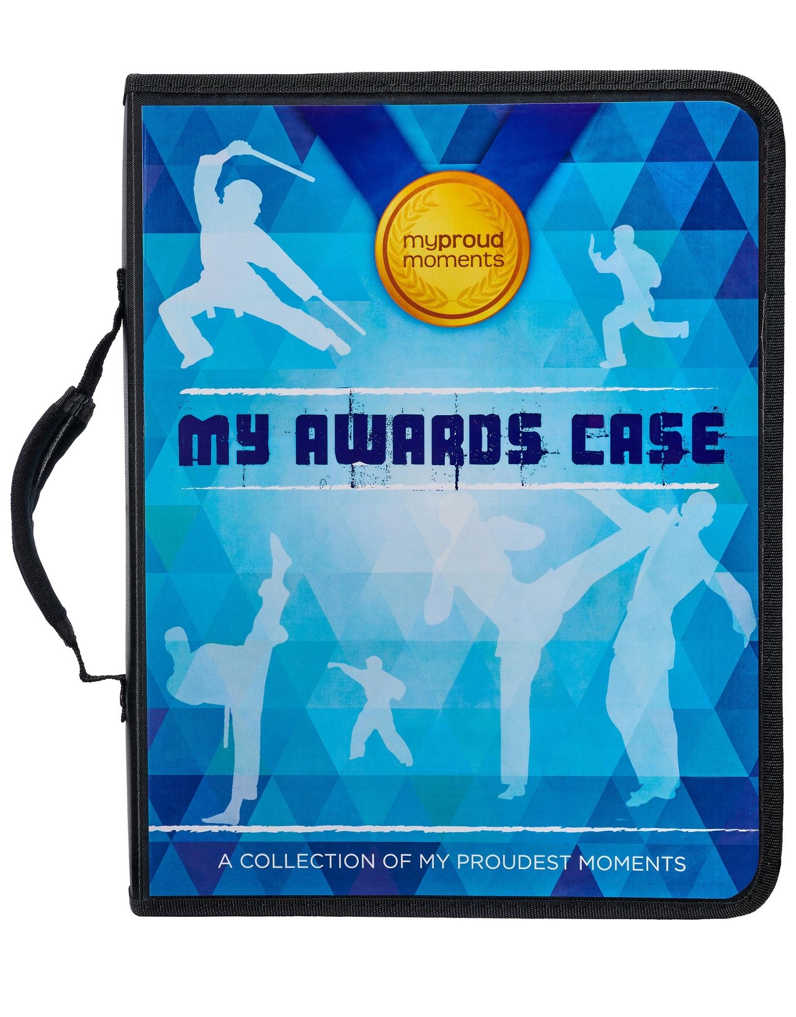 Premium Karate Medal, Badge & Certificate Display Case - Perfect for Martial Arts Awards, Trophies, and Achievements
