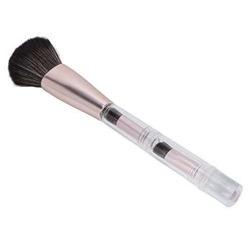 4 in 1 Retractable Makeup Brush Set - Portable Travel Cosmetic Brushes for Eyebrow, Powder & Daily Makeup | Perfect for On-The-Go Touchups & Professional Makeup Application